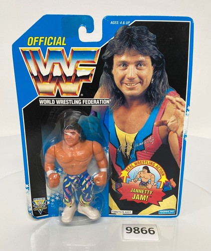 WWF wwe Vintage Wrestler Blue Card MARTY JANNETTY ...