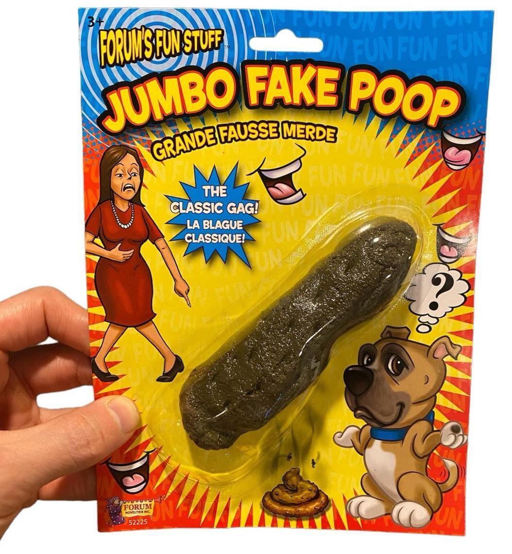 Prank Sticky Fake Poo Broma - Pegajosa Y Suave, 6 Cm, Para Bromas Divertidas  Caca Falsa, image size:1054x1140