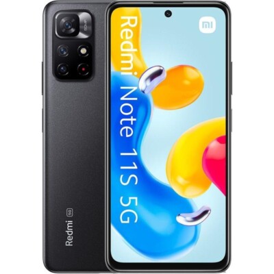 Xiaomi Redmi Note 11S 5G Smartphone 128GB 4GB RAM midnight black Triple-Kamera