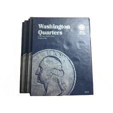 New Whitman Washington Quarter Coin Folder #9018 Album Book 1932 - 1947 NUMBER 1