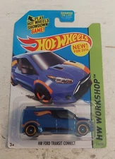 Hot Wheels HW Ford Transit Connect, blue