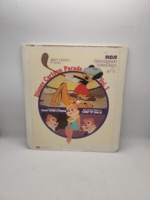 Disney Parade ディズニー・パレード 第1号 Disney Cartoon Parade Vol 1 CED Video Disc Un-tested. V1553 | eBay