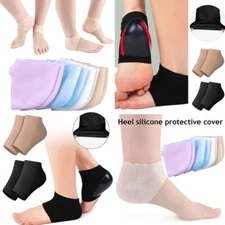 2x Moisturizing Gel Heel Socks Foot Care Dry Cracked Feet Skin Treatment 