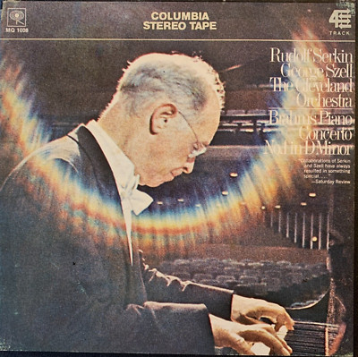 Johannes Brahms - Piano Concerto No. 1 In D-minor Reel Tape 7 ½ IPS 4trk MQ-1008