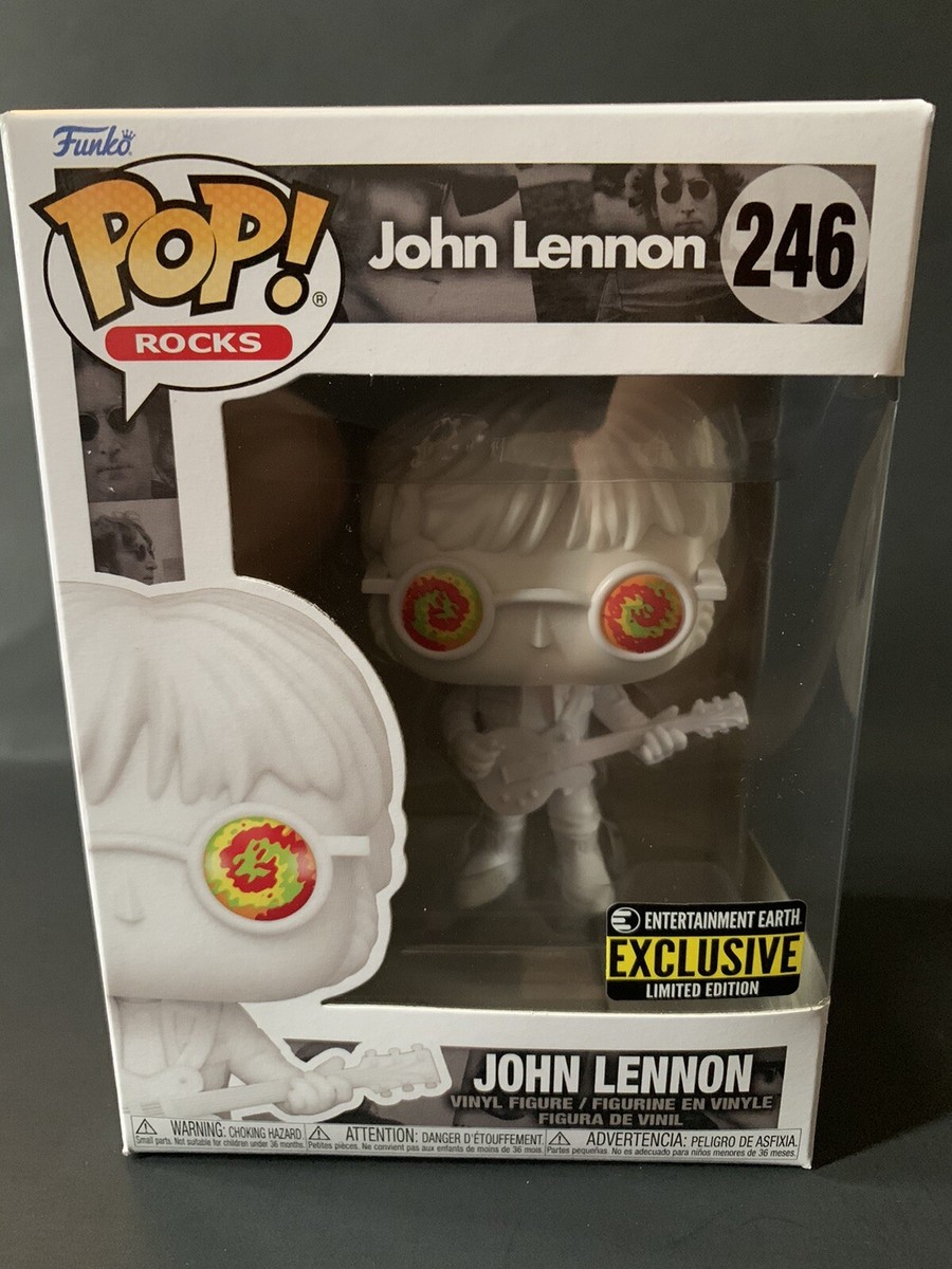 Funko Pop Rocks John Lennon #246 with Psychedelic Shades EE
