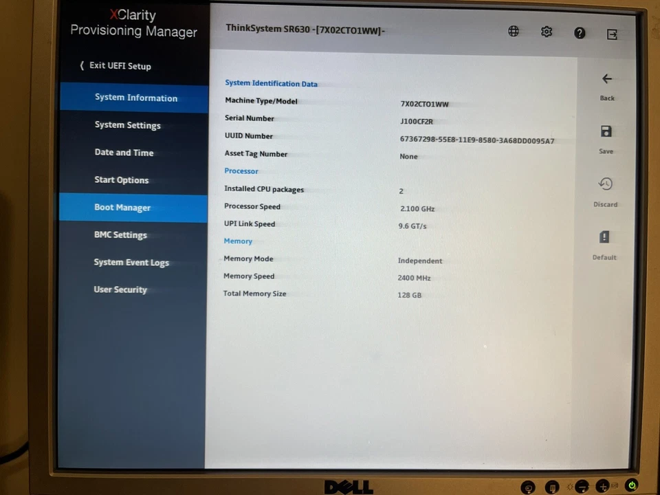 LenovoSR6308Bay 2xSilver4208 16C 128GBRAM2x1TBSSD 6x2TB Raid5308i 1Gb4port 1x750 - Image 3 of 4