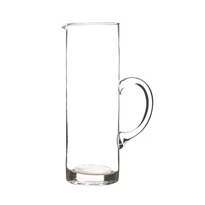 RAVENHEAD Clear Glass Jug 1.7L Pitcher with Handle & Spout Cocktail Cold Drinks Beverages