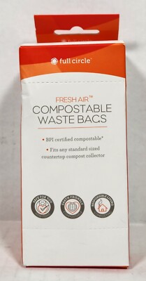 25 Full Circle Fresh Air Compost Waste Bags 2.5 Gallon FCI5303