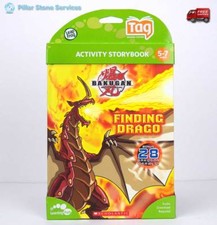 Leap Frog Tag Book Bakugan Finding Drago Battle Activity Storybook