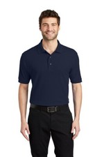 Port Authority K500 Mens Short Sleeve Silk Touch Shrink Resistance Polo Shirt