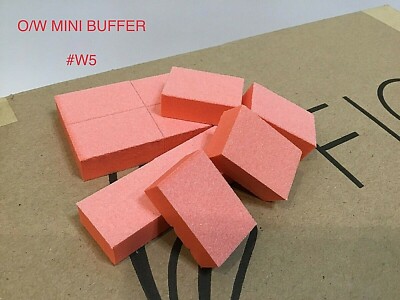 Mini Nail Buffer Sanding Block 100/120 Medium/Fine O/W Nail Buffing Salon Choice
