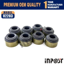 V2203 Valve Stem Seal For Kubota V2203 Engine - 8 PCS