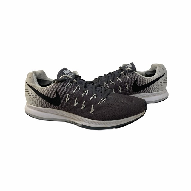 nike air zoom 33 pegasus gray running shoes