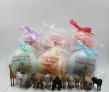 6 SAFARI ANIMALS Bath Bombs For Kids With Surprise Toys Inside SAFARI ANIMALS