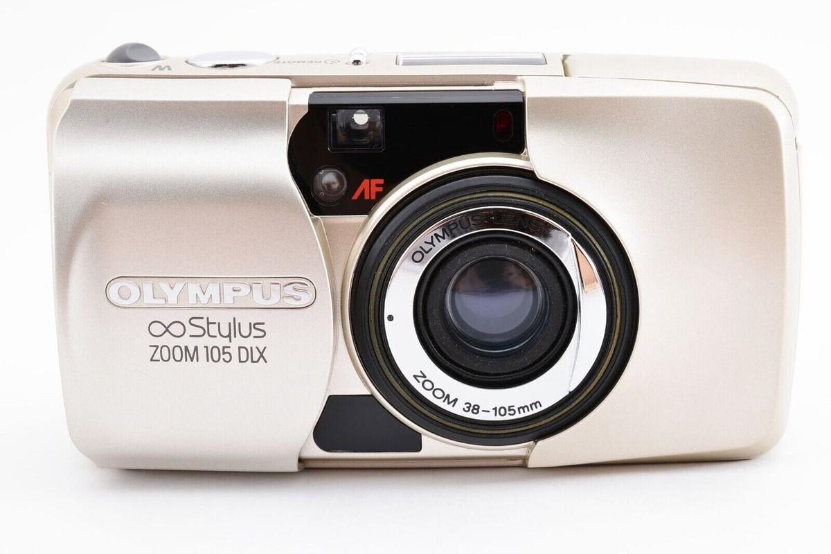 Olympus MJU II Stylus Zoom 105 35mm Film Camera w/ 38-105mm