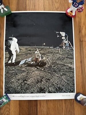Original Vtg 1969 Buzz Aldrin Apollo 11 Moon Landing Space Astronaut ...