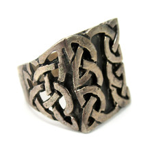 Keltischer Ring aus 925 Sterling Silber Celtic Knot Silver Gothic Style RG56