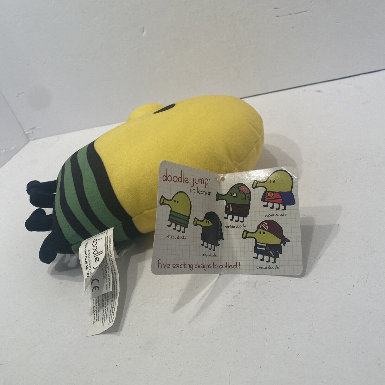 Doodle Jump Ninja Plush 9 Sega Prize Europe Stuffed Ninja 2015 Lima Sky