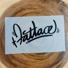 Fatlace Vinyl Decal X2 Streetwear Car Sticker Jdm Style Car Window Laptop Wall