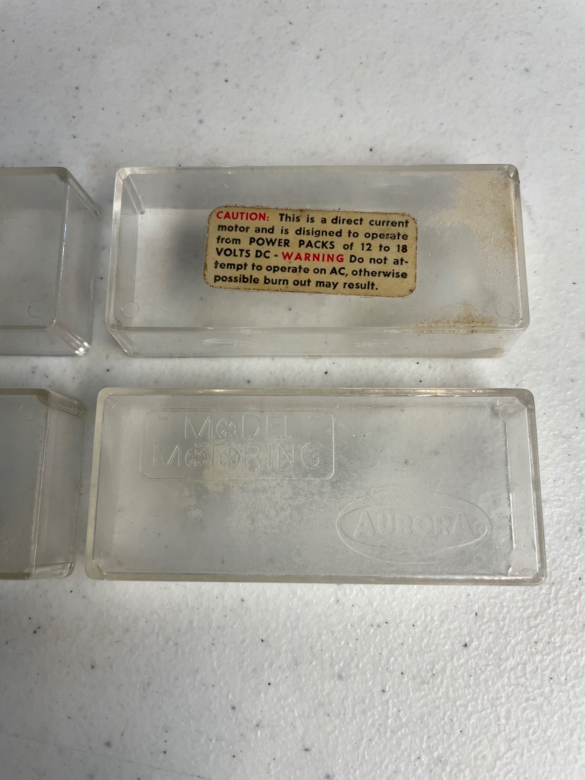 AURORA Model Motoring Slot Car Boxes