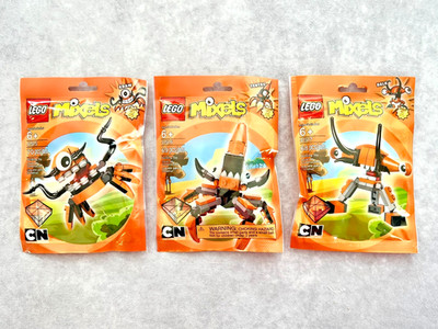 LEGO Mixels Series 2 - Flexers Tribe Kraw Tentro Balk - Full Set Factory Sealed