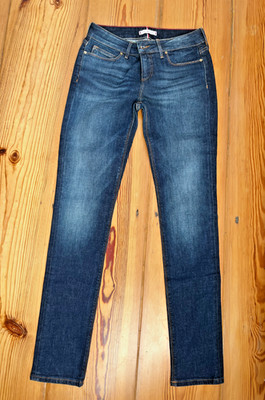 TOMMY HILFIGER  Milan Jeans Damen Hose blau stretch Gr. 28 /32 neuwertig