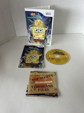 SpongeBob's Atlantis SquarePantis Nintendo Wii, 2007 Complete In Box Tested