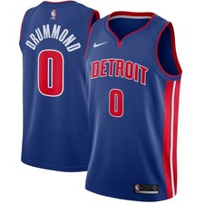 Andre Drummond Detroit Pistons Nike 2018/19 Icon Edition Swingman Jersey NBA #0