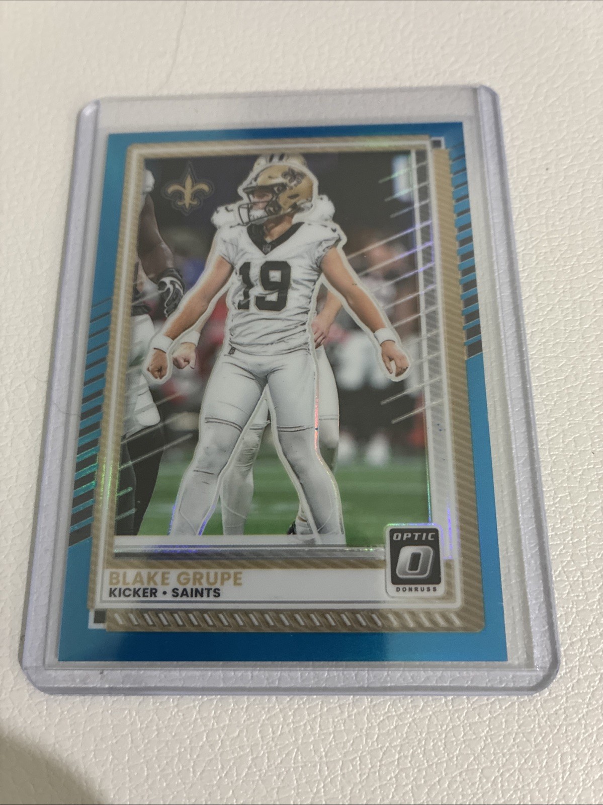 2025 Panini Donruss Optic - Blake Grupe #87 Aqua Prizm /349
