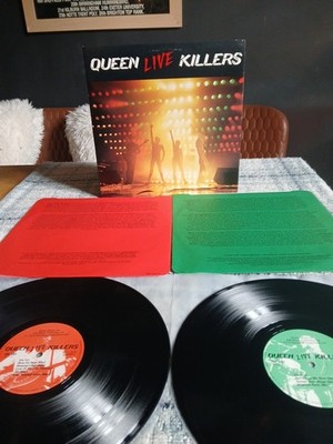 Queen Live Killers Vinyl 2x LP EX/EX EMSP 330 EMI 0C. Plays Excellent Throughout