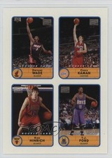2003 Bazooka Stickers Dwyane Wade Chris Kaman Kirk Hinrich TJ Ford #51 HOF 09jb