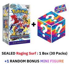 raging surf booster box price Pokmon TCG Scarlet & Violet: SV3A {Japanese} Bison's Games LLC 30 Booster Packs Per Booster Box 5 Cards Per Booster Pack The Pokemon Raging Surf SV3A Japanese Booster Box is a must Raging Surf Pull Rates, Best