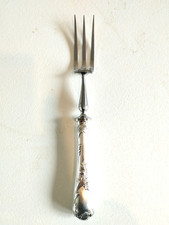 FOURCHETTE DE SERVICE À GIGOT MÉTAL ARGENTÉ INOX CHRISTOFLE MODÈLE MARLY