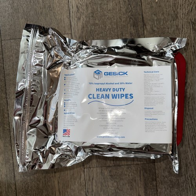 #ad Gesick Heavy Duty Clean Wipes70% Isopropyl Alcohol and 30% Water 7#x27;#x27;x7#x27;#x27; 150CT $9.95