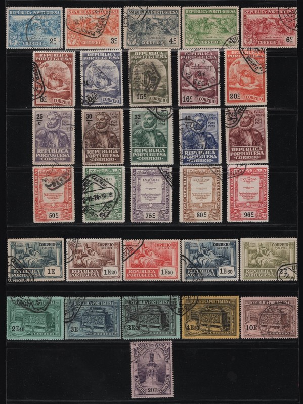 Portugal - 1924 Luis de Camoes - Complete Set - Used