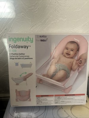 Ingenuity Foldaway 2-Position Bather with Adjustable Support for Babies