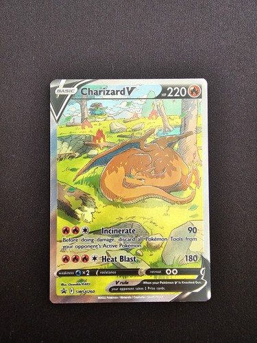 Pokemon Sword and Shield Charizard V Promo SWSH260