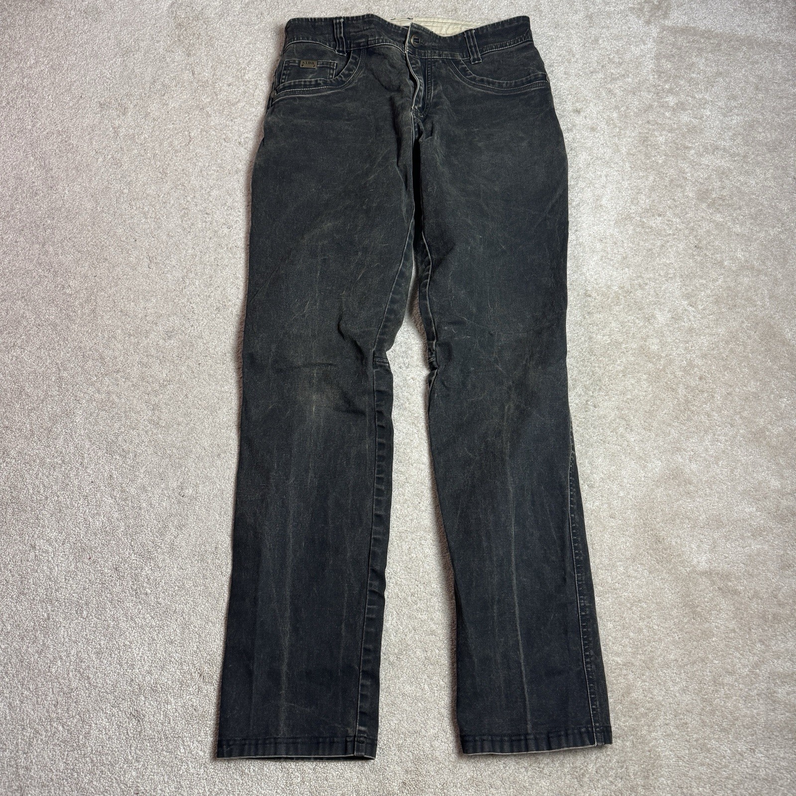 Kuhl Mens The Law Jean Pants 32x34 Black Vintage Patina