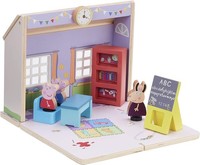 Peppa Wutz Holz Spielzeug Schulhaus Mit Figuren Accessoires Spielhaus Pig Kinder