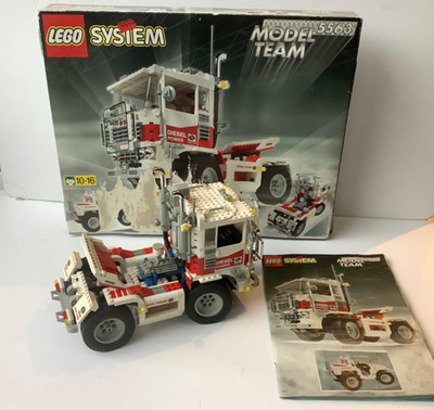 Lego 5563 System: Model Team Racing Truck 1 - 100% komplett Karton & Anleitung