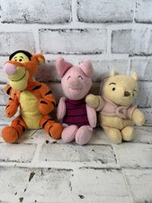 Mini Bean Bag Plush Disney Tigger, Piglet Pooh