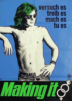 Marilyn Mason in MAKING IT Originalplakat EA von 1970 (B)