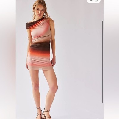 Bec + Bridge Louna Mini Ombre Dress Size 4 NWOT $260