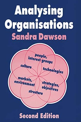 Analysing Organisations by Sandra Dawson (Paperback, 1992)