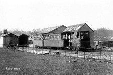 sa-93 RYE RAILWAY STATION - RYE AND CAMBER TRAMWAYS, East Sussex. Photo