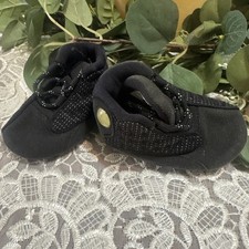 Nike Jordan 13 Retro 552664-011 Toddler Black Shoesa 1c
