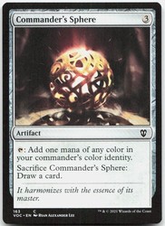 Commander's Sphere - Commander: Innistrad: Crimson Vow #163