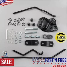 For Hurst Shifters With Muncie Transmission 1955-67 4 speed Shifter Linkage Kit 