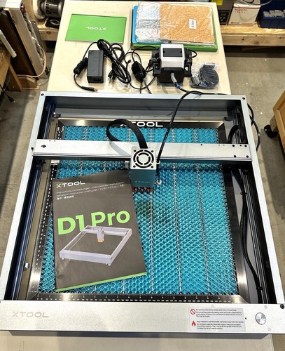 xTool D1 Pro 5W Laser Engraver Cutting Machine Plus Extras