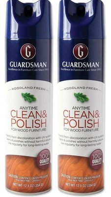 Guardsman 460700 Clean & Polish For Wood Furniture-Silicone Free 2 PACK